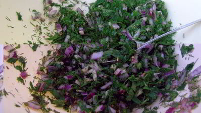 баклажановый крамбл