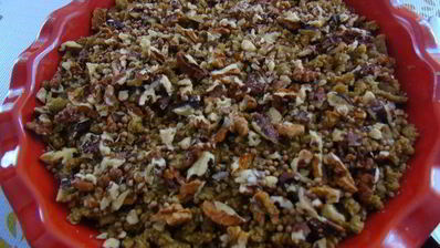 баклажановый крамбл