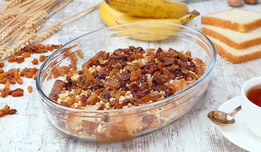 Рецепт бананового пудинга