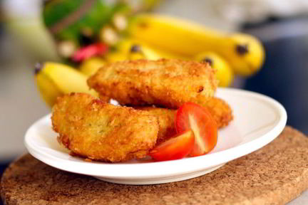 Бананы в кляре