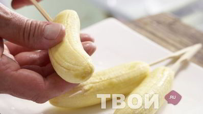 бананы в шоколаде