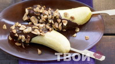 бананы в шоколаде