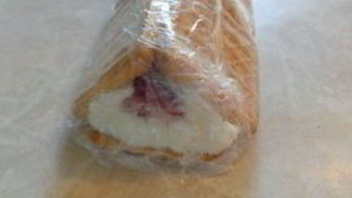 десерт из печенья и творога