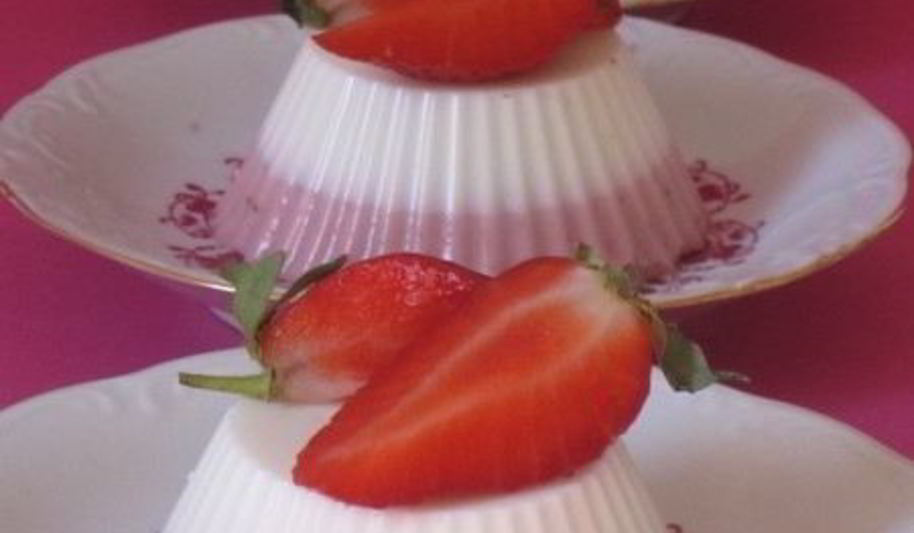 Рецепт десерта клубника со сливками