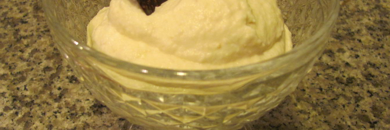 Десерт Самбука из печеных яблок