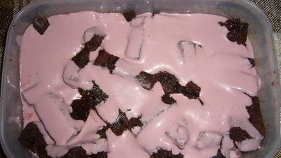 десерт вишневый шоко