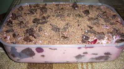 десерт вишневый шоко