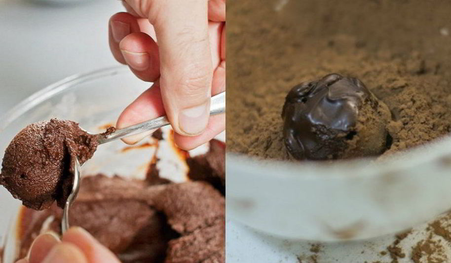 Рецепт домашних трюфелей