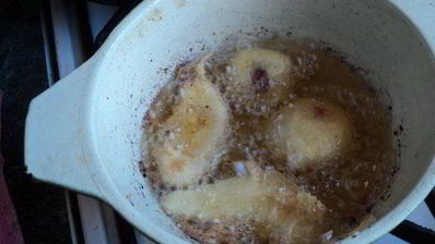 фрукты в кляре