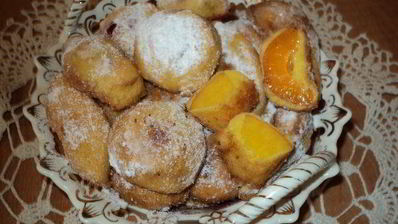 фрукты в кляре