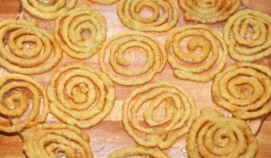 Рецепт индийской сладости джалеби