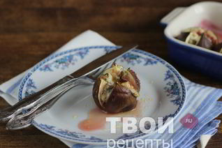 Инжир, запеченный с сыром