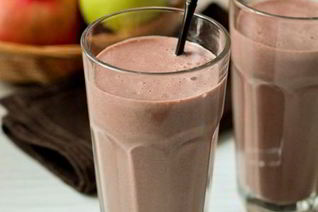 Клубнично-шоколадный шейк