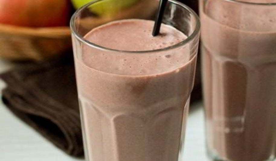 Рецепт клубнично-шоколадного шейк