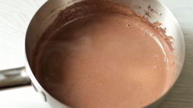 клубнично-шоколадный шейк