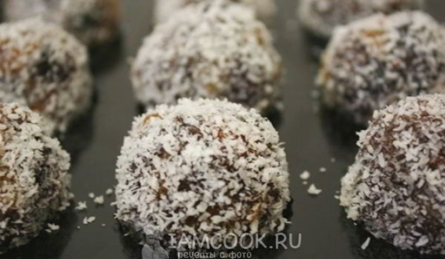 Рецепт домашних конфет из сухофруктов