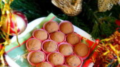 финиково-шоколадные конфеты