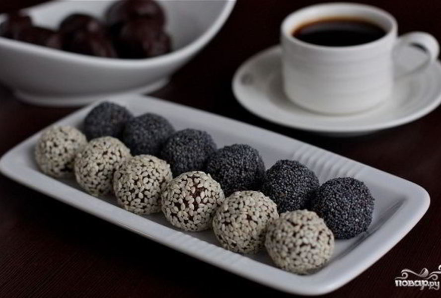 Конфеты из сухофруктов и орехов