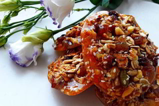 Конфеты с орехами, кунжутом, семечками и медом