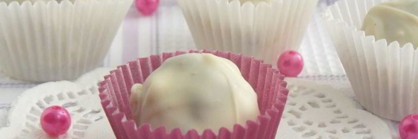 Конфеты в белом шоколаде