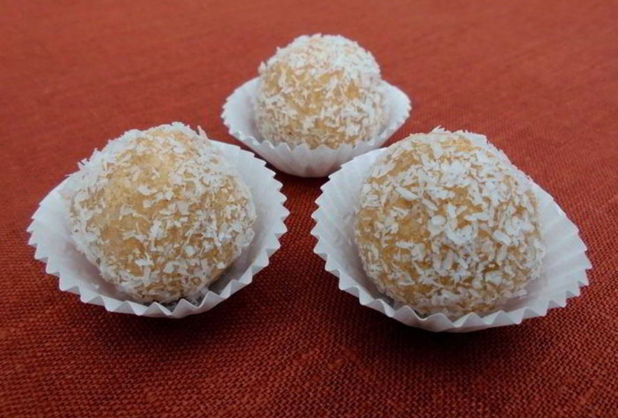 Персиковые конфеты