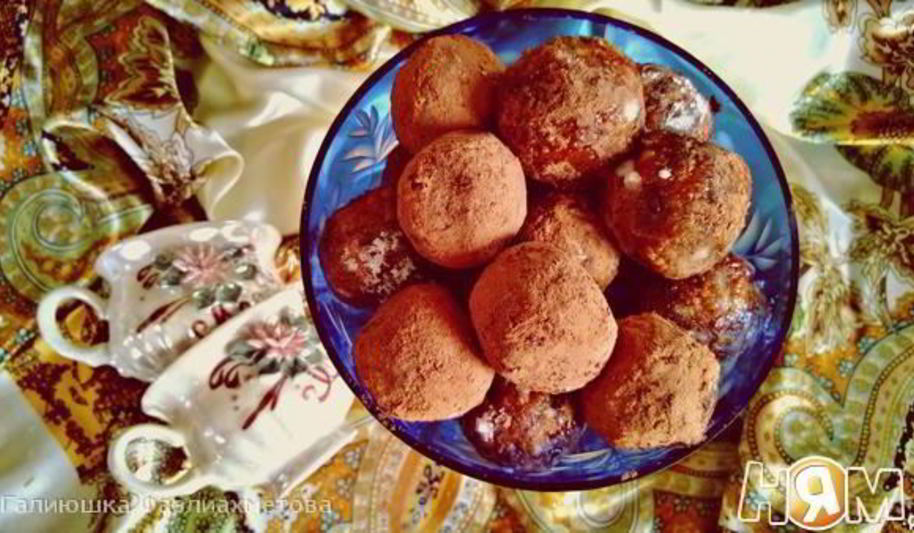 Рецепт полезных конфет с нутом