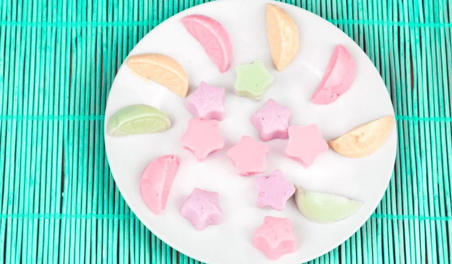 Рецепт желейных конфет из йогурта