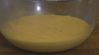 баварский крем с ягодным соусом