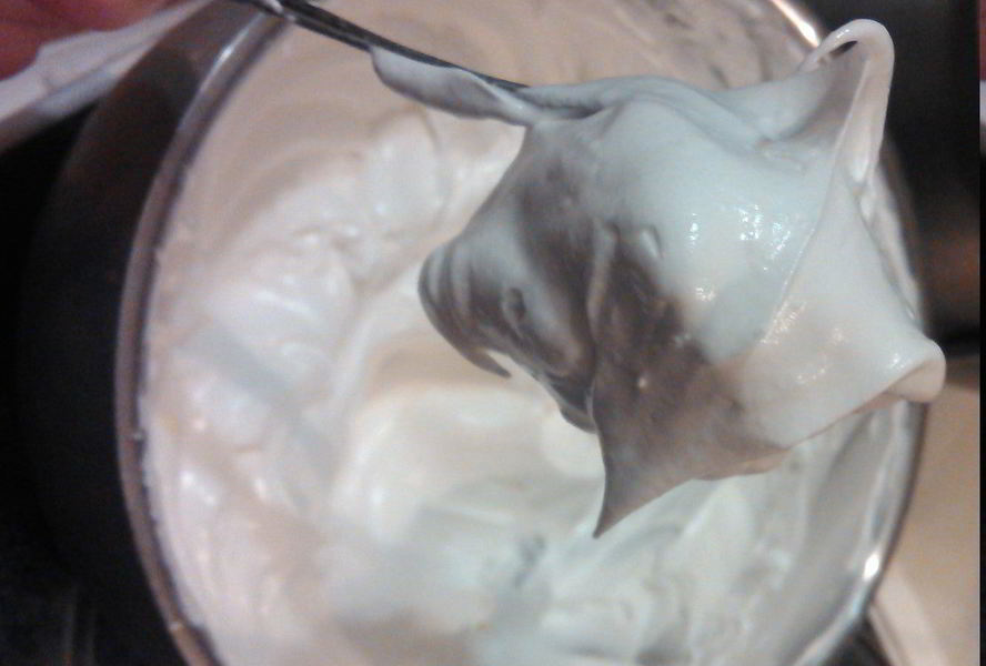 Белковый заварной крем