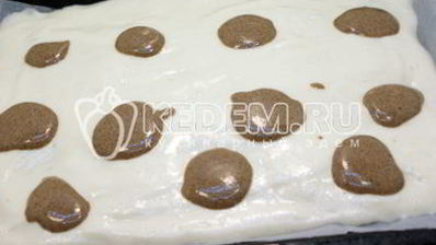 бисквитный рулет с кремом новогодний салют