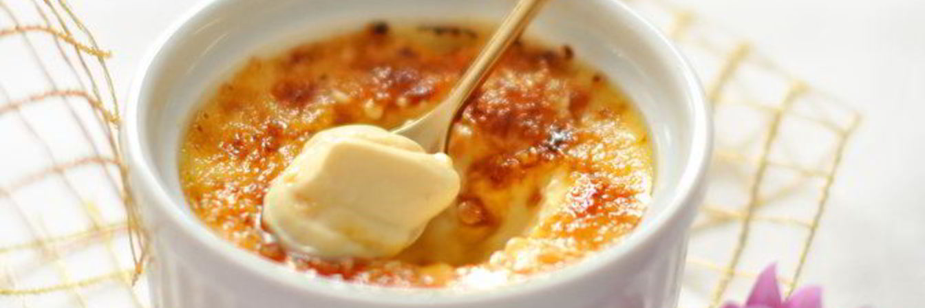 Десерт крем-брюле