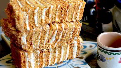 идеальный крем для медовика