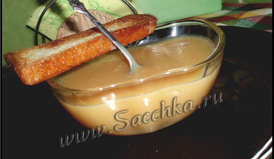 Рецепт карамельного крема salidou