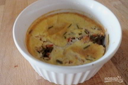 Крабовое крем-брюле