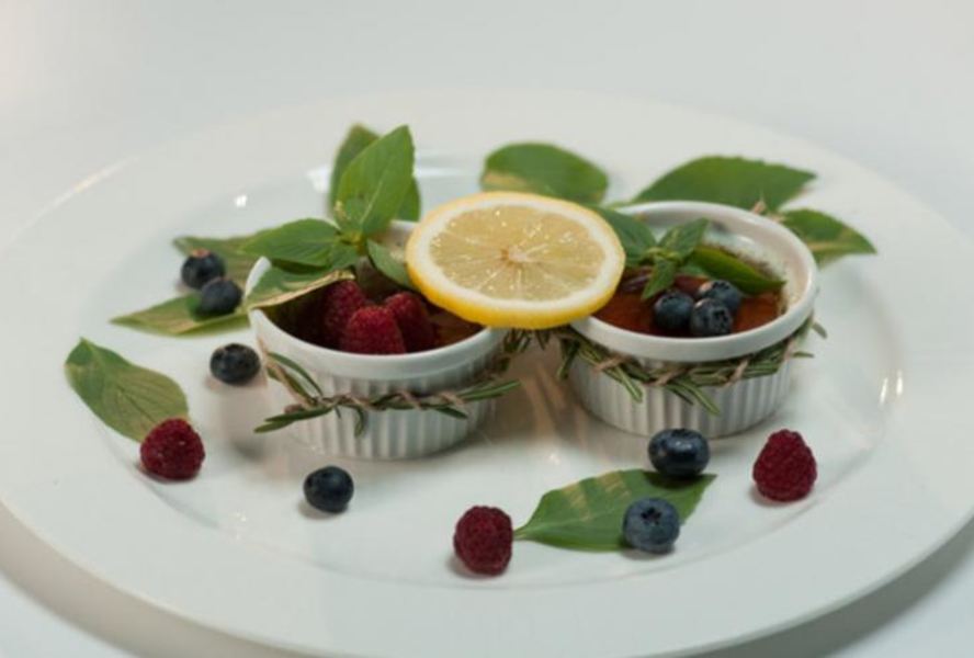 Крем-брюле с розмарином