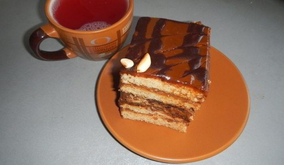 Рецепт крема для медовика со сгущенкой