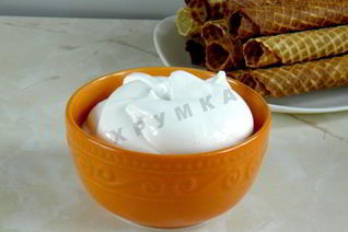 Крем для вафельных трубочек