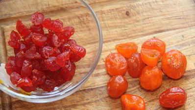 кростата с манным кремом