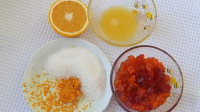 кростата с манным кремом