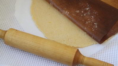 кростата с манным кремом