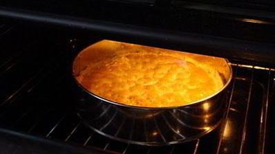 кростата с миндальным кремом и шоколадом