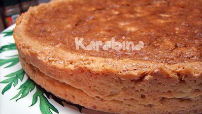 кростата с миндальным кремом и шоколадом