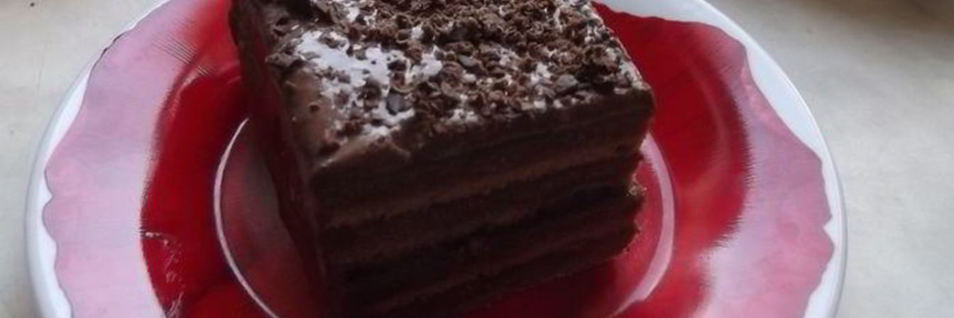 Парижский бисквит с шоколадным кремом