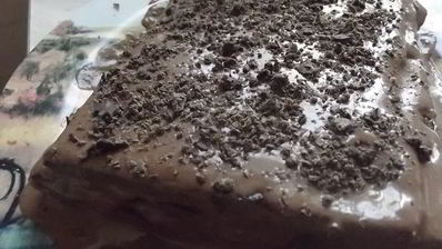 парижский бисквит с шоколадным кремом