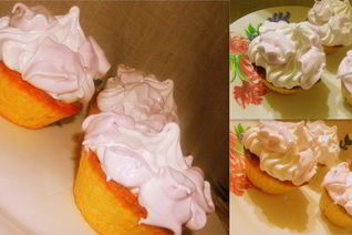 Песочные корзиночки с белковым кремом по ГОСТу