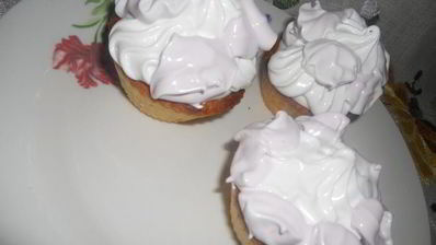 песочные корзиночки с белковым кремом по госту