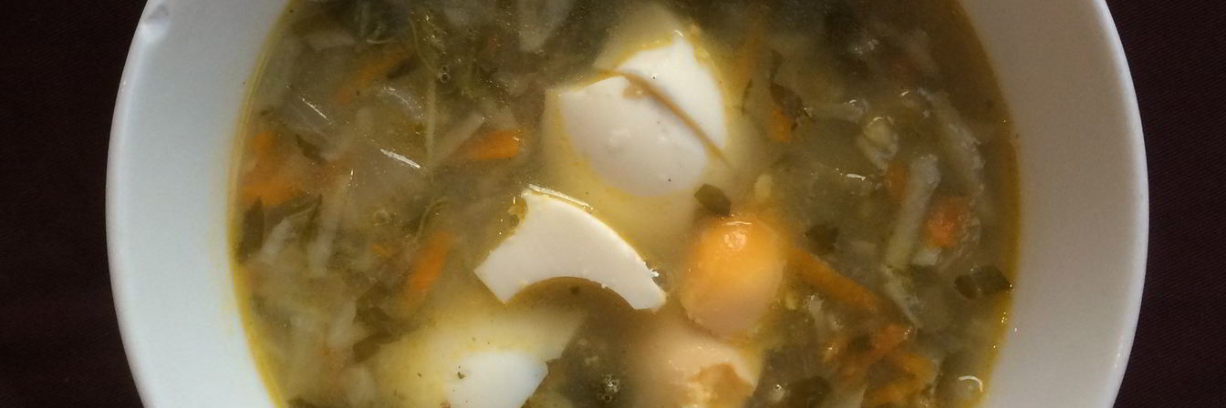 Щавелевые крем-щи