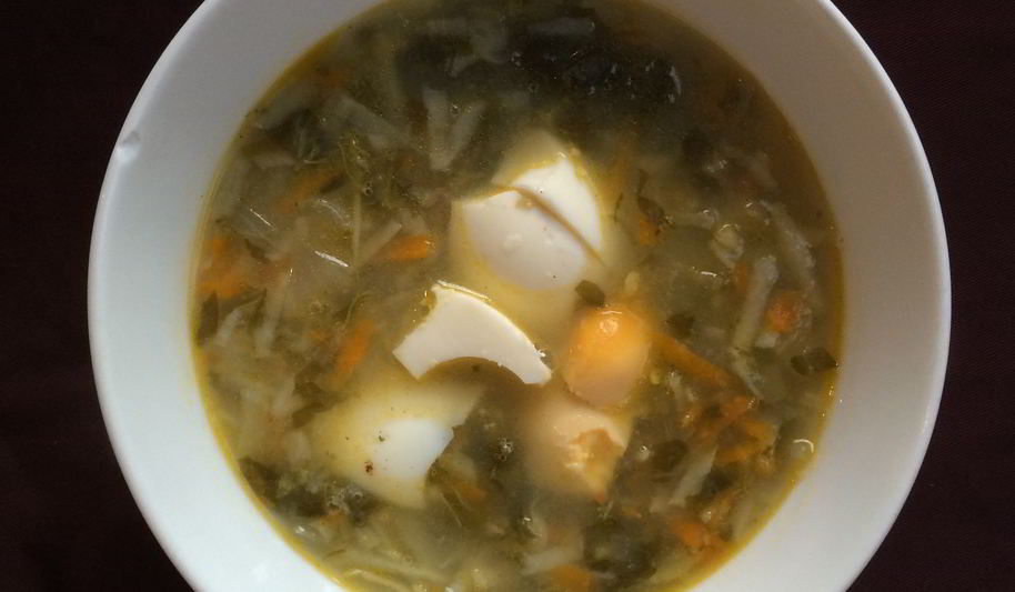 Рецепт щавелевых крем-щи