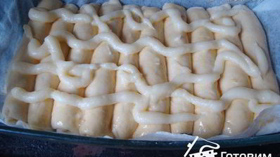 сдобные булочки-сайки с заварным кремом