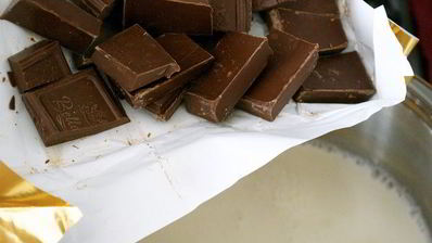 шоколадный крем-брюле